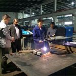 Қытай жеткізушісі CNC грантрлық типті плазмалық кескіш машинасы